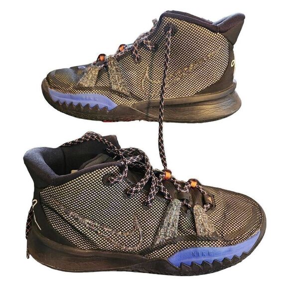 Nike Kyrie 7 Grind Black Lime Ice Orange SIZE US Size 6 CT4080007 very little  w - Picture 1 of 6
